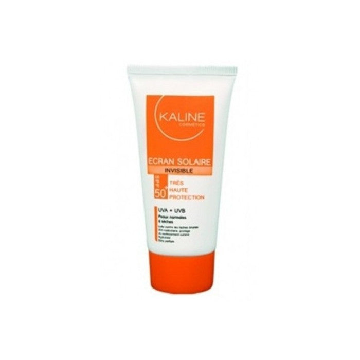 Ecran Solaire Invisible SPF 50+ Peaux Normales A Seches 50 ML - KALINE