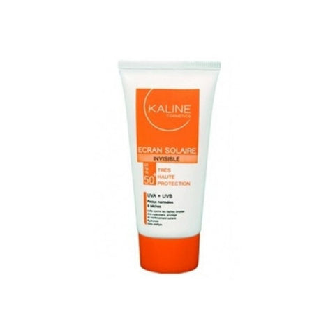 Ecran Solaire Invisible SPF 50+ Peaux Normales A Seches 50 ML - KALINE