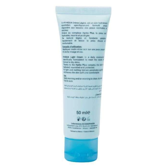 K Aqua Hydra Plus Creme Hydratante Nutritive Legere 50 ML - KALINE