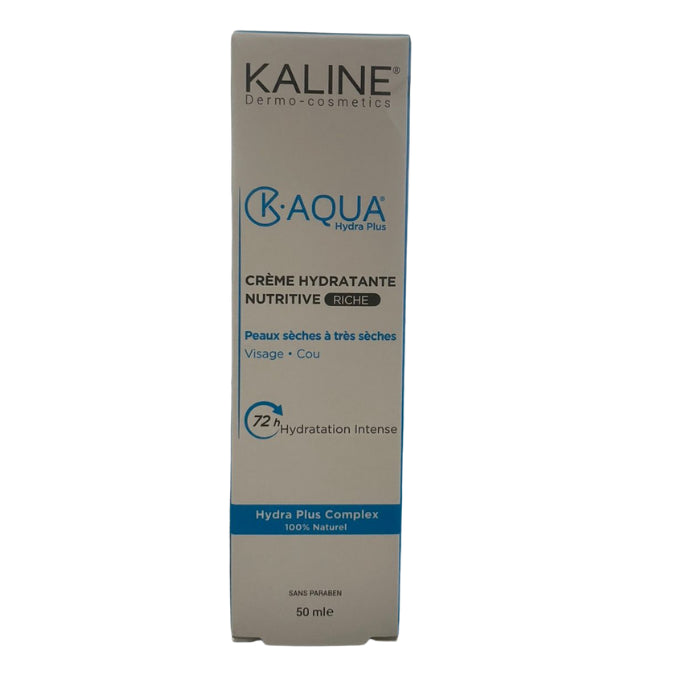 K Aqua Hydra Plus Creme Hydratante Nutritive Riche 50 ML - KALINE