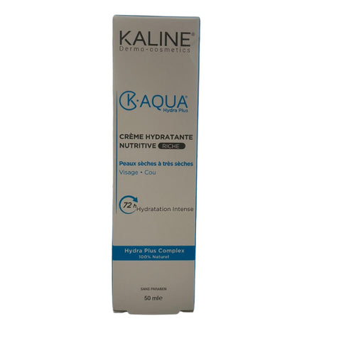 K Aqua Hydra Plus Creme Hydratante Nutritive Riche 50 ML - KALINE