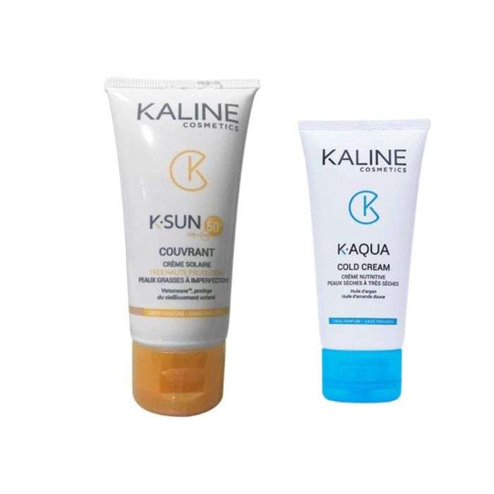K Sun Couvrant Spf50+ 50 ML + K Aqua Cold Creme - KALINE