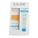 K Sun Pack Creme Hydratante Tinte Lumineuse 50 ML et Cold Cream K Aqua 50 ML Offerte - KALINE