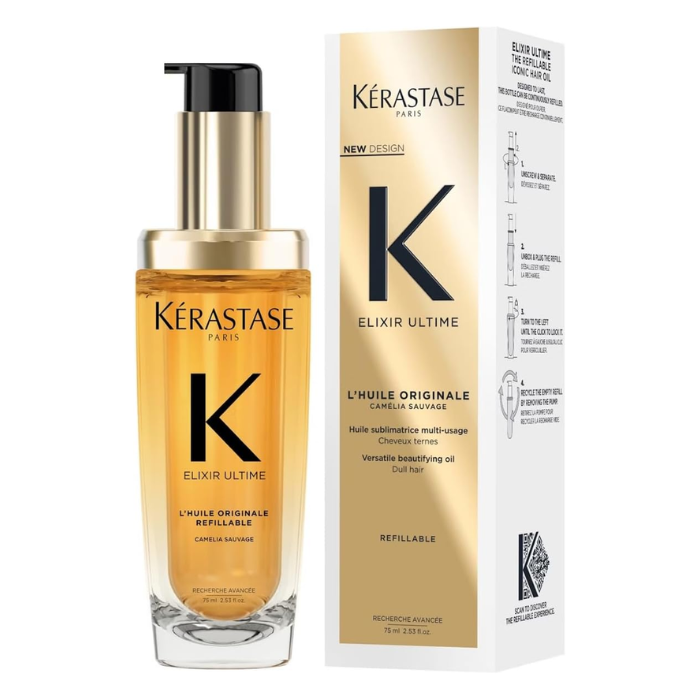 Elixir Ultime Huile Sublimatrice Multi Usage Cheveux Ternes 75 ML - KERASTASE
