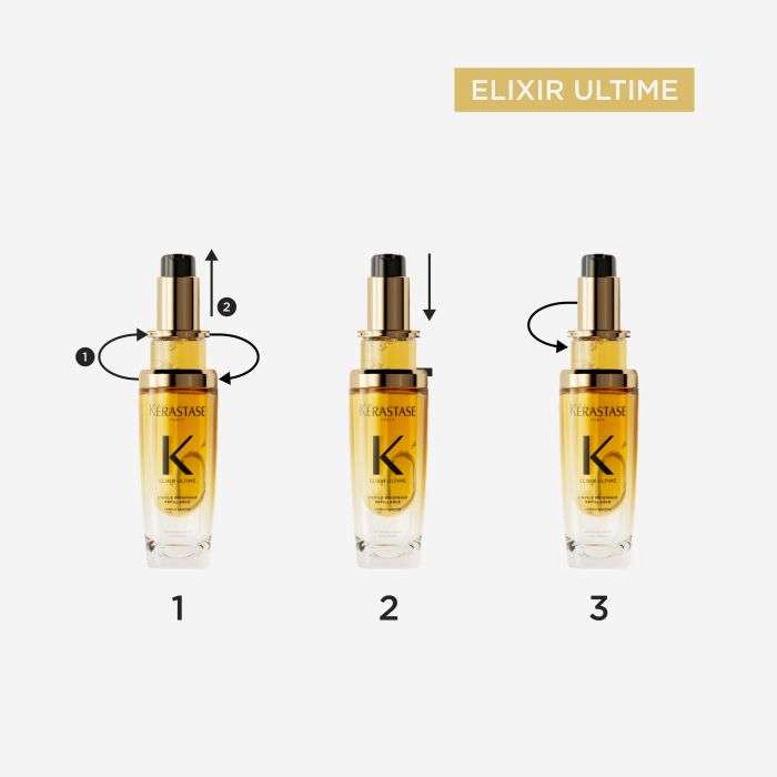 Elixir Ultime Huile Sublimatrice Multi Usage Cheveux Ternes Recharge 75 ML - KERASTASE
