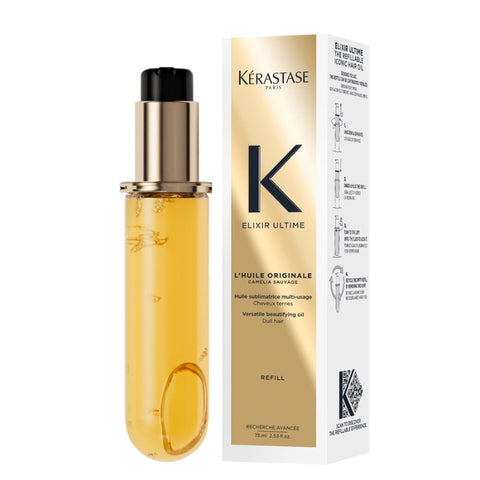 Elixir Ultime Huile Sublimatrice Multi Usage Cheveux Ternes Recharge 75 ML - KERASTASE