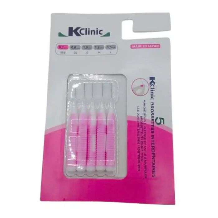 Kclinic Brossetes Interdentaires 0.7 Mm 5 Unites - KIN