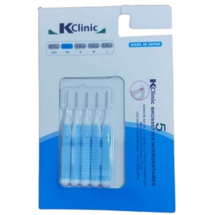 Kclinic Brossettes Interdentaires Bleu 0.8 Mm 5 Unites - KIN