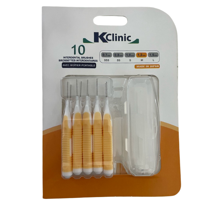Kclinic Brossettes Interdentaires Orange 1.2 Mm 10 Unites - KIN
