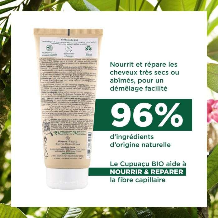 Apres Shampoing au Cupuacu BIO 200 ML - KLORANE