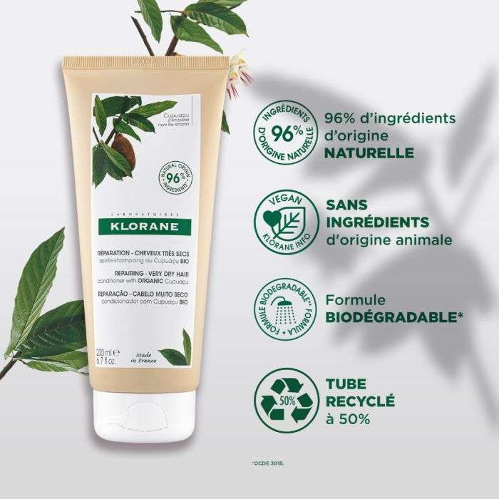 Apres Shampoing au Cupuacu BIO 200 ML - KLORANE