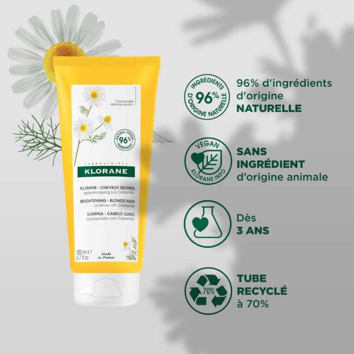 Baume Apres Shampoing A la Camomille 200 ML - KLORANE