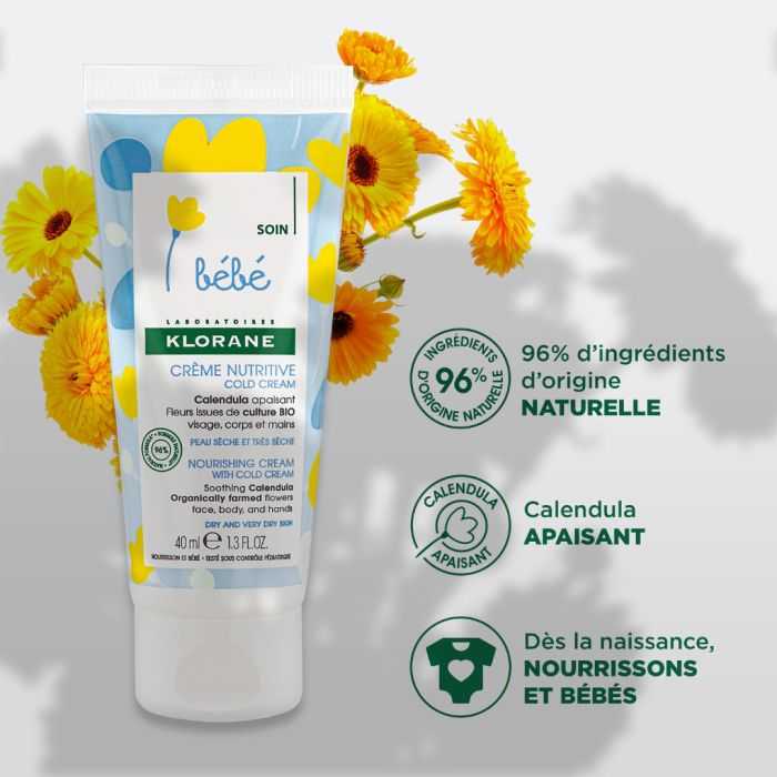 Bebe Creme Nutritive Cold Creme 40 ML - KLORANE