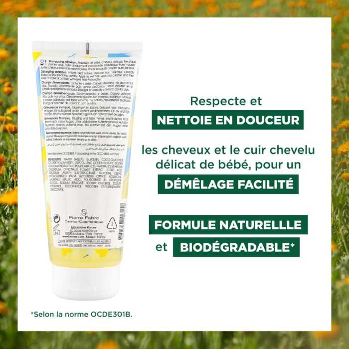 Bebe Shampoing Demelant au Calendula 200 ML - KLORANE