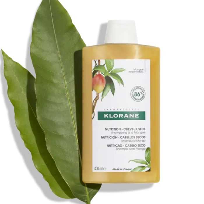 Offre Beurre de Mangue Shampooing Traitant Nutritif 400 ML + Trousse Offerte - KLORANE