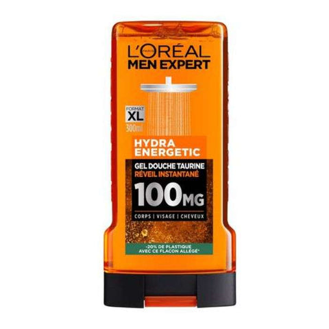 Hydra Energetic Gel Douche Taurine 300ML - L'OREAL MEN EXPERT