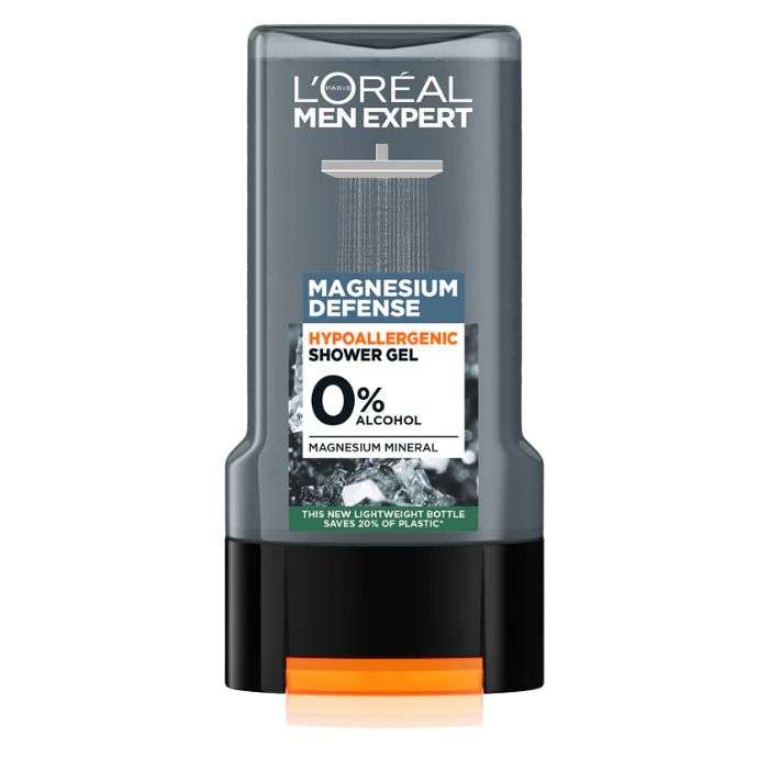 Magnesium Defense Gel Douche Hypoallergenique 300ML - L'OREAL MEN EXPERT