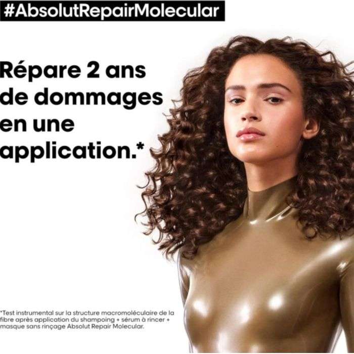 L'oreal Professionnel Absolut Repair Molecular Shampooing Professionnel sans Sulfate 500 ML - L'OREAL PROFESSIONNEL PARIS