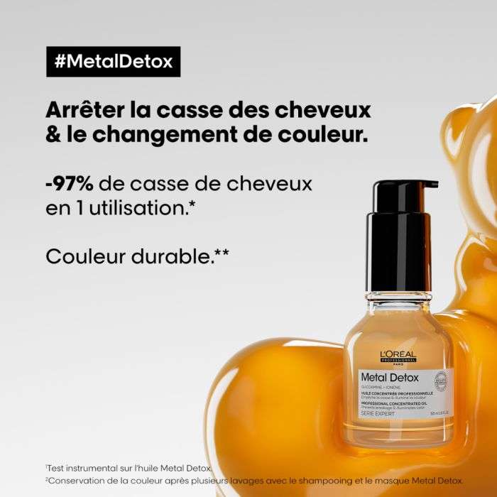 L'oreal Professionnel Metal Detox Huile Concentre Professionnelle 50 ML - L'OREAL PROFESSIONNEL PARIS