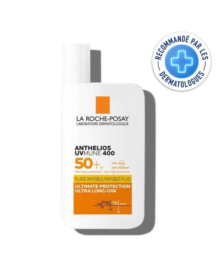 La Roche-Posay Anthelios Uvmune 400 Fluide Solaire Invisible SPF 50+ 50 ML