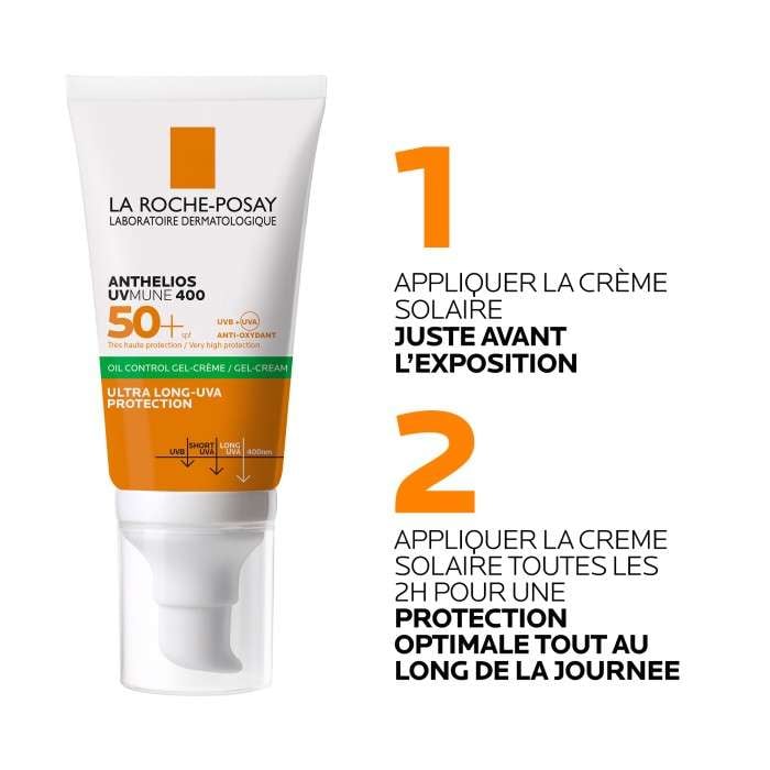 Anthelios Uvmune400 Oil Control Invisible Spf50+ 50ML - LA ROCHE POSAY
