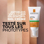 Anthelios Uvmune400 Oil Control Invisible Spf50+ 50ML - LA ROCHE POSAY