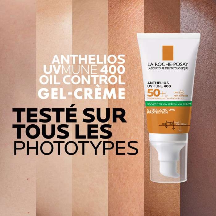 Anthelios Uvmune400 Oil Control Invisible Spf50+ 50ML - LA ROCHE POSAY