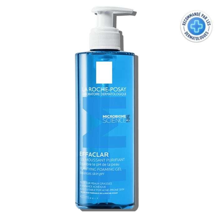 Effaclar Gel Moussant Purifiant Peaux Sensibles Grasses 400 ML - LA ROCHE POSAY