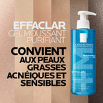 Effaclar Gel Moussant Purifiant Peaux Sensibles Grasses 400 ML - LA ROCHE POSAY