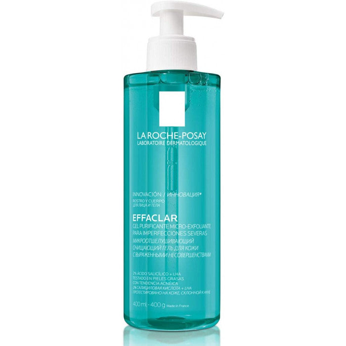 Effaclar Gel Micro Peeling Purifiant 400 ML - LA ROCHE POSAY