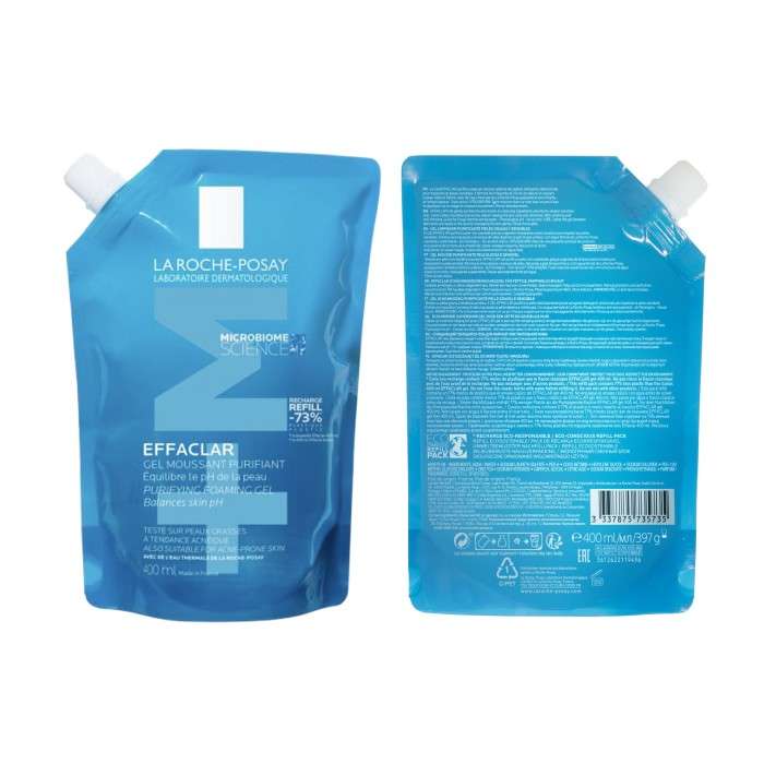 Effaclar Gel Moussant Purifiant Recharge 400ML - LA ROCHE POSAY