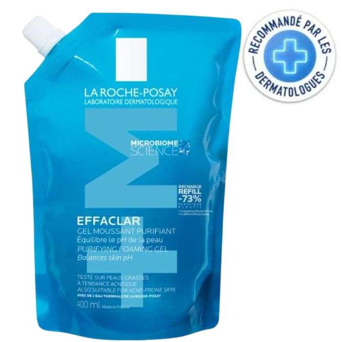 Effaclar Gel Moussant Purifiant Recharge 400ML - LA ROCHE POSAY
