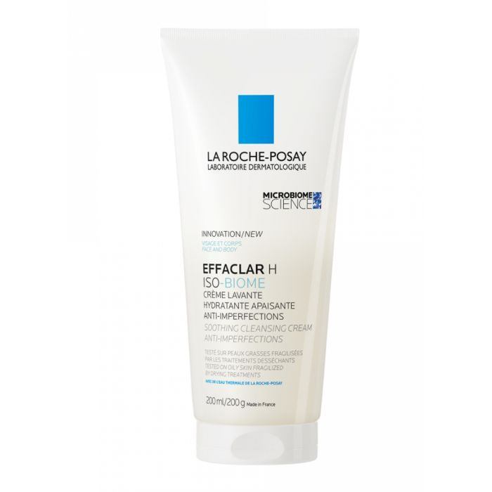 Effaclar H Creme Lavante Hydratante Dermo Apaisante 200ML - LA ROCHE POSAY