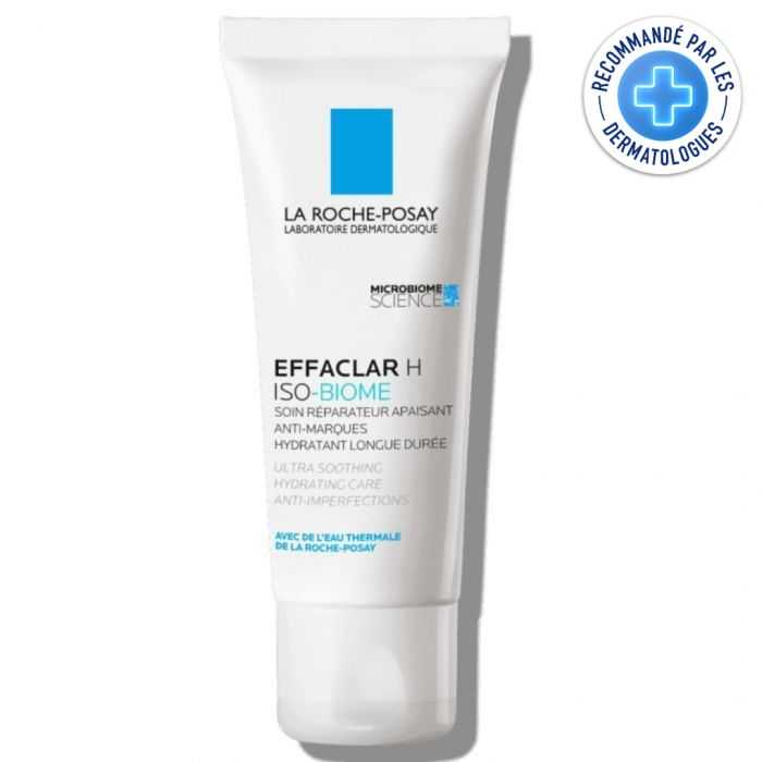 Effaclar H Iso Biome Soin Reparateur Apaisant Anti Marque 40ML - LA ROCHE POSAY