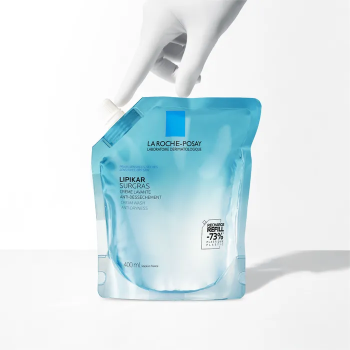 Lipikar Surgras Creme Lavante Recharge 400 ML - LA ROCHE POSAY
