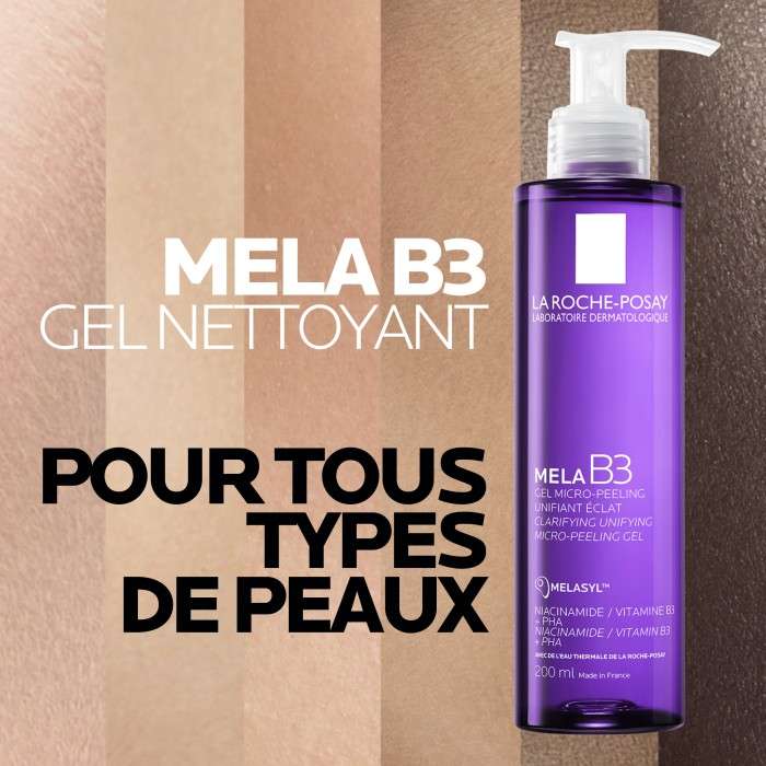 Mela B3 Gel Micro Peeling Unifiant Eclat 200 ML - LA ROCHE POSAY