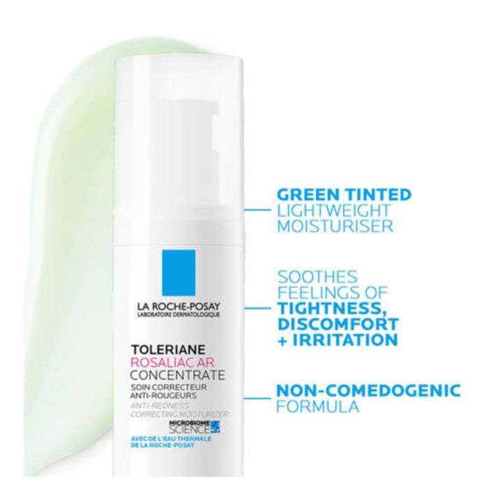 Toleriane Rosaliac Ar Concentre 40 ML Teinte Verte Neutralisante - LA ROCHE POSAY