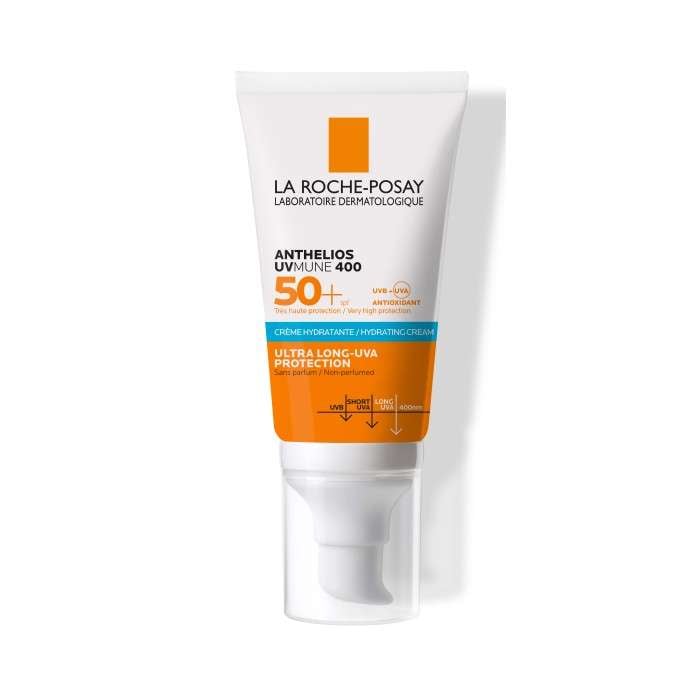 Offre Anthelios Uvmune 400 Creme Hydratante SPF 50+ Invisible 50 ML + Hyalu B5 Serum 10ML Offert - LA ROCHE POSAY