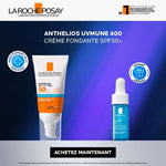 Offre Anthelios Uvmune 400 Creme Hydratante SPF 50+ Invisible 50 ML + Hyalu B5 Serum 10ML Offert - LA ROCHE POSAY