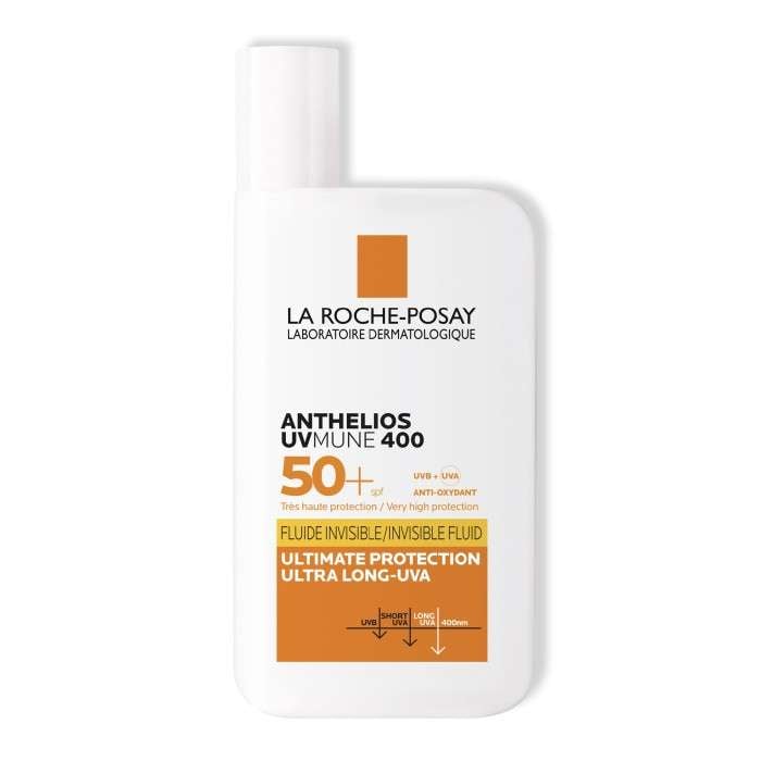 Offre Anthelios Uvmune 400 Fluide Solaire Invisible SPF 50+ 50 ML +hyalu B5 10ML Offert - LA ROCHE POSAY
