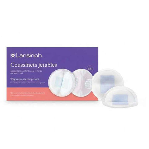 Coussinets Allaitements Jetables 100 Pieces - LANSINOH