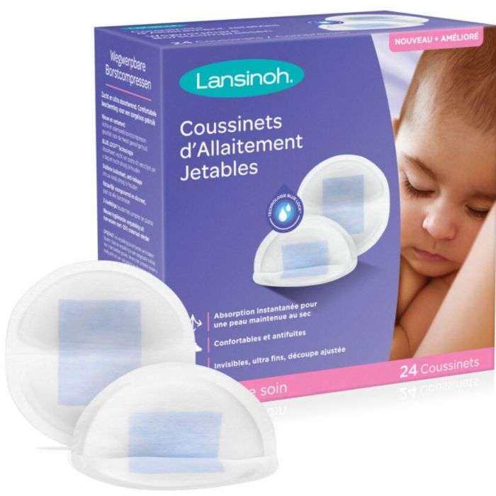 Coussinets D'allaitement Jetables 24 Pieces - LANSINOH