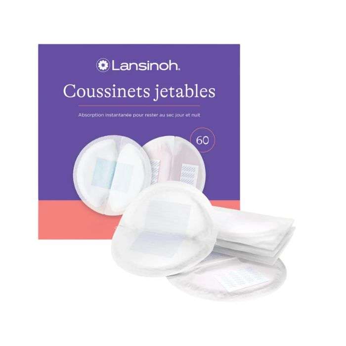 Coussinets D'allaitement Jetables 60 Pieces - LANSINOH