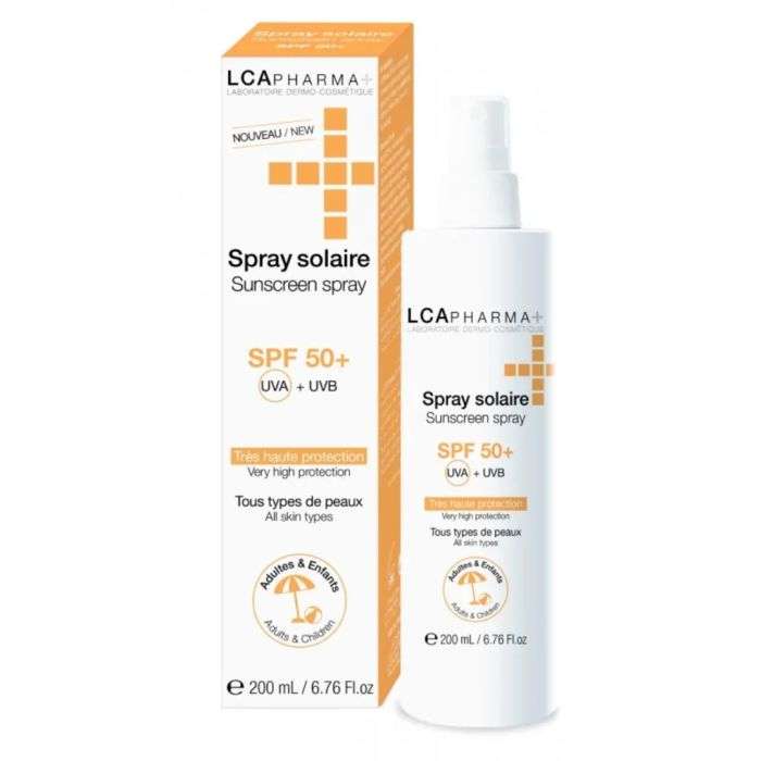Lca Pharma Spray Solaire SPF 50+ 200 ML - LCA-PHARMA