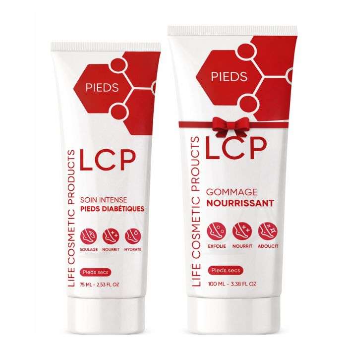Pack Pieds Diabétiques Soin Intense - LCP