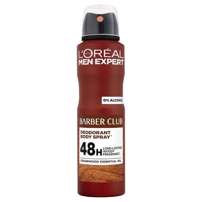 Barber Club Deodorant Spray 48 H 150 ML - L'OREAL MEN EXPERT
