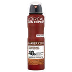 Barber Club Deodorant Spray 48 H 150 ML - L'OREAL MEN EXPERT