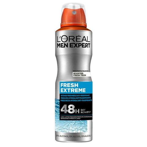 Fresh Extreme Anti Transpirant 48 H Dry Non Stop 150 ML - L'OREAL MEN EXPERT
