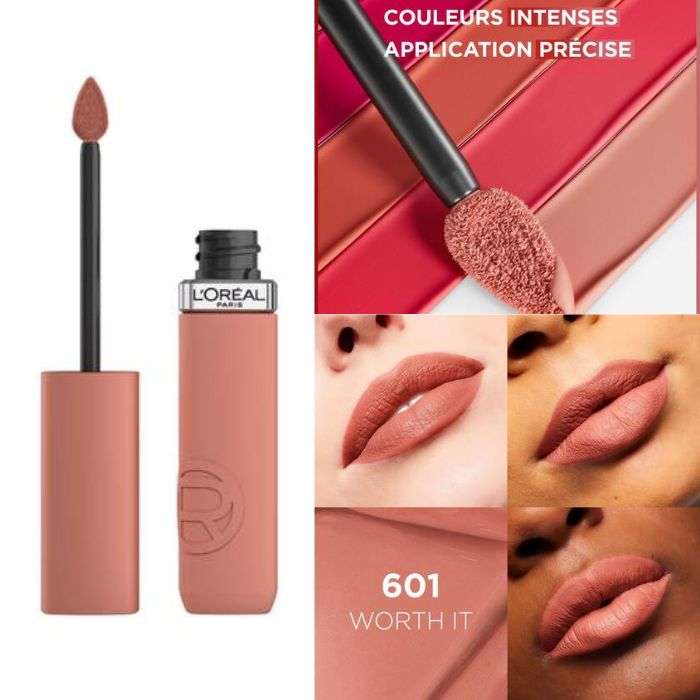 Infaillible Liquide Resistance Rouge A Levre 601 + Mini Mascara et Trousse Offertes - L'OREAL PARIS