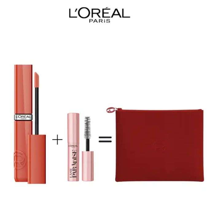 Infaillible Liquide Resistance Rouge A Levre 601 + Mini Mascara et Trousse Offertes - L'OREAL PARIS